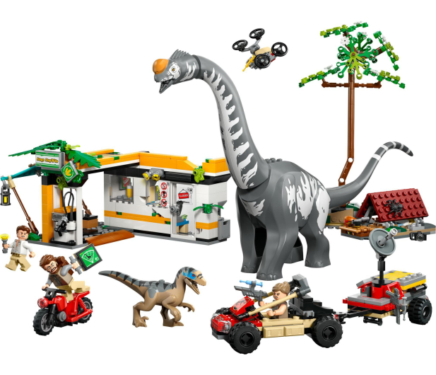 LEGO Jurassic World 76973 Na tropie tytanozaura i raptora - 1331735 - zdjęcie 2
